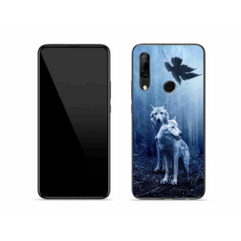 Gél borítás mmCase a Honor 9X-hez - farkasok az erdőben