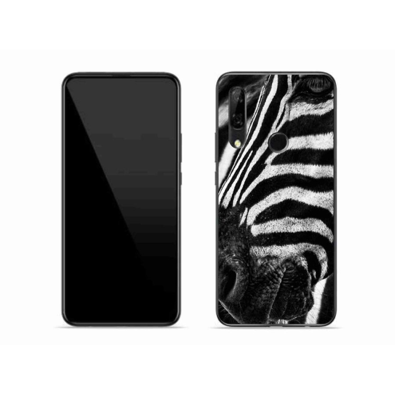 Zselés borítás mmCase a Honor 9X készülékhez - zebra