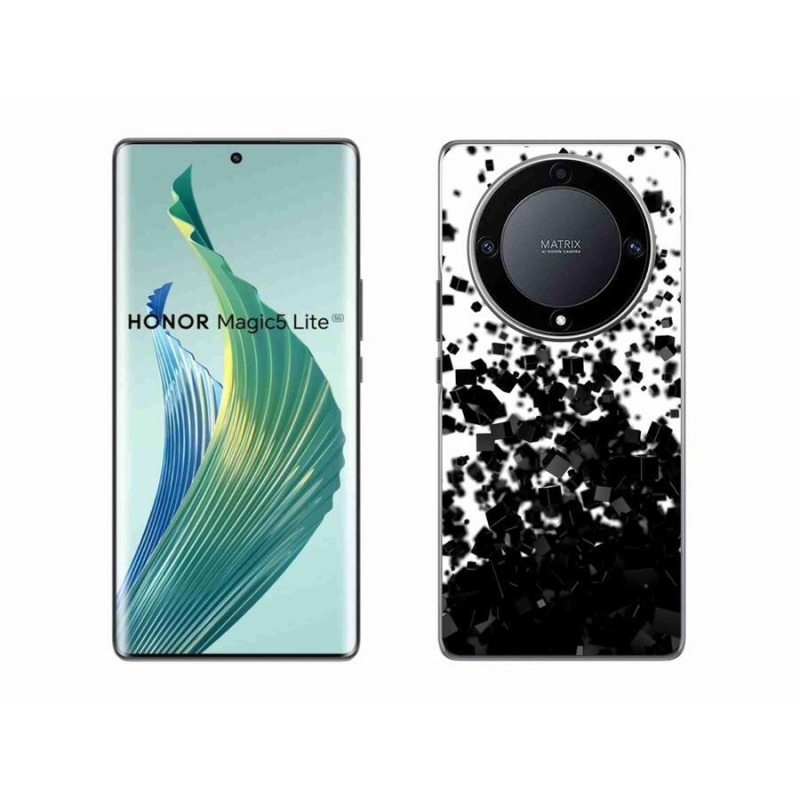 Gél borítás mmCase a Honor Magic 5 Lite 5G számára - absztrakt minta 1