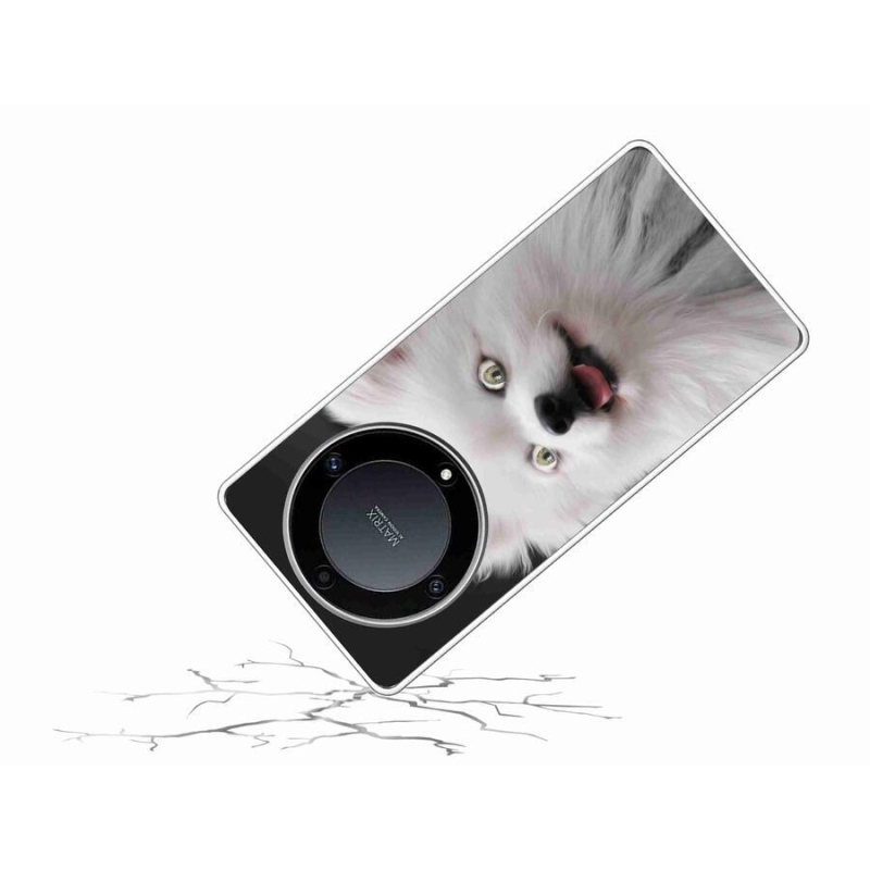 Zselés borítás mmCase a Honor Magic 5 Lite 5G készülékhez - fehér tipp