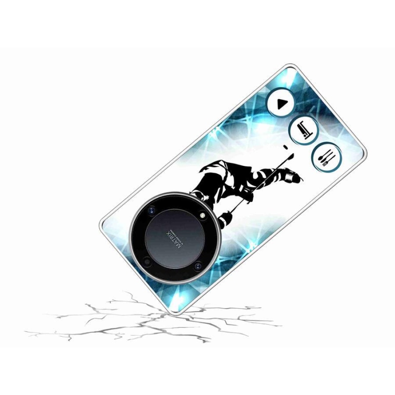 Zselés borítás mmCase a Honor Magic 5 Lite 5G számára - hoki 1