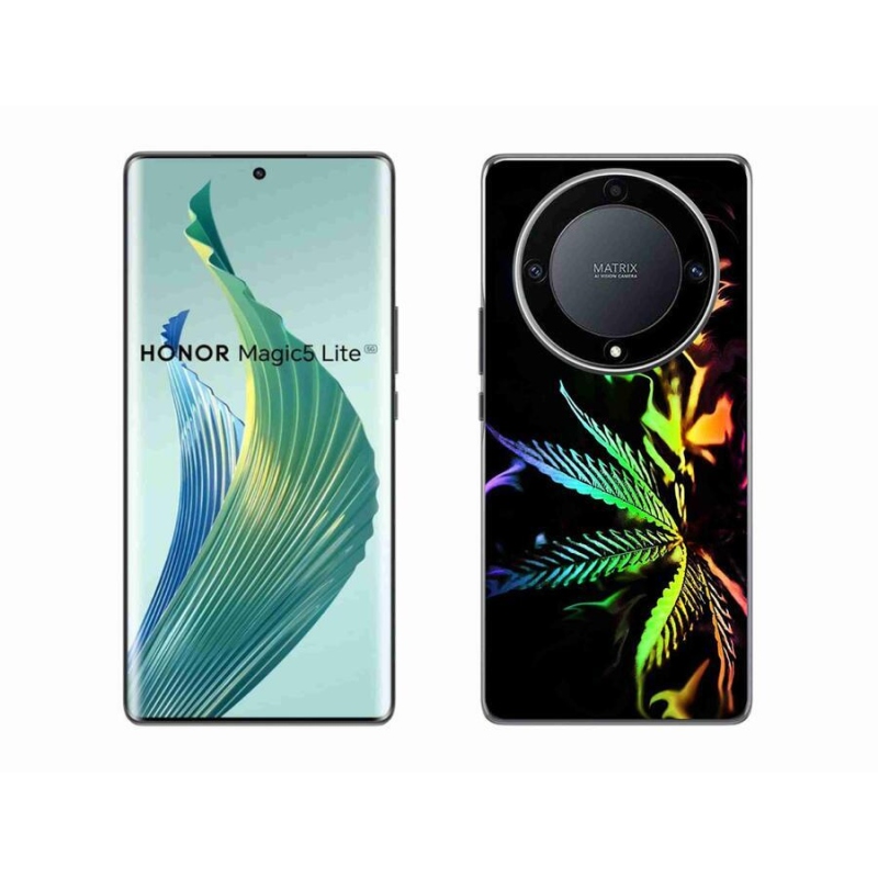 Gél borítás mmCase a Honor Magic 5 Lite 5G számára - kender 2