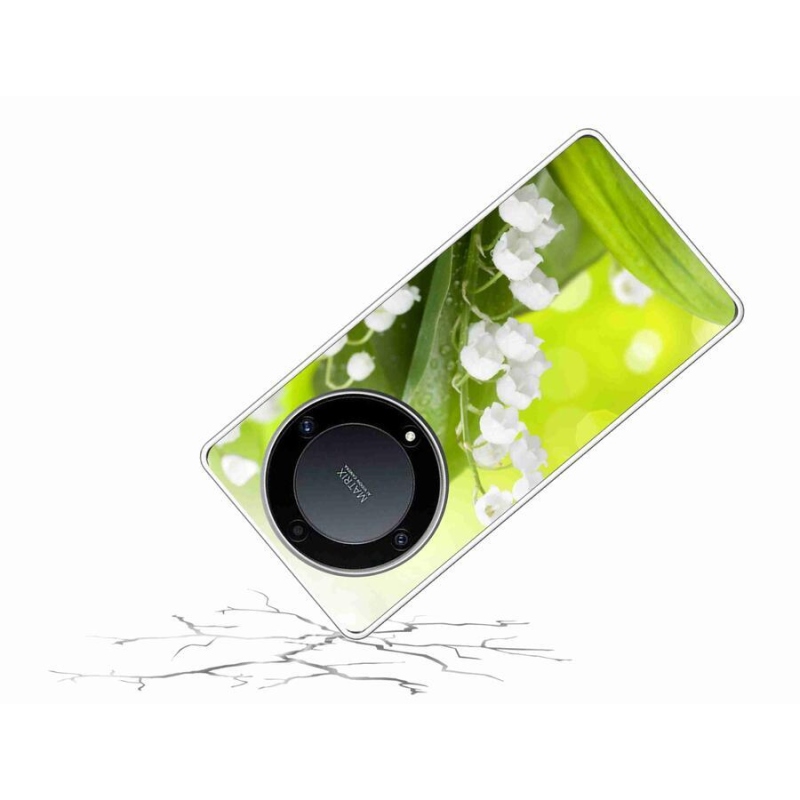 Gél borítás mmCase a Honor Magic 5 Lite 5G számára - lily of the valley