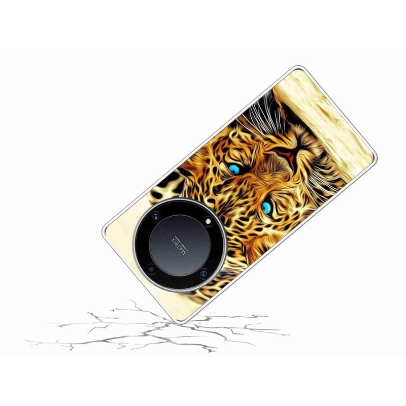 Gél borítás mmCase a Honor Magic 5 Lite 5G számára - rajzfilm tigris