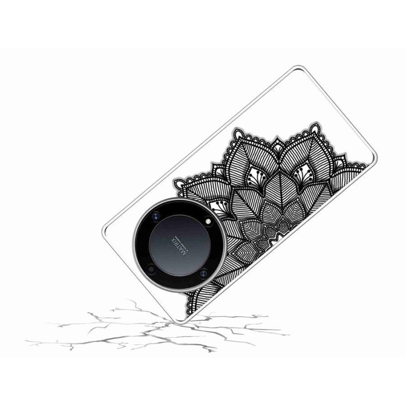 Gél borítás mmCase a Honor Magic 5 Lite 5G számára - mandala