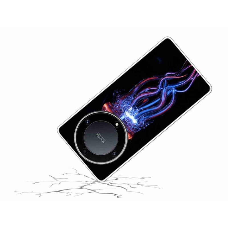 Zselés borítás mmCase a Honor Magic 5 Lite 5G számára - medúza