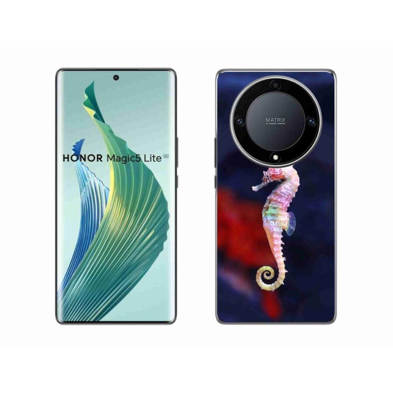 Zselés borítás mmCase a Honor Magic 5 Lite 5G számára - csikóhal