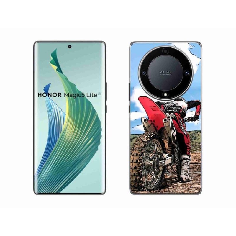 Gél borítás mmCase a Honor Magic 5 Lite 5G készülékhez - moto