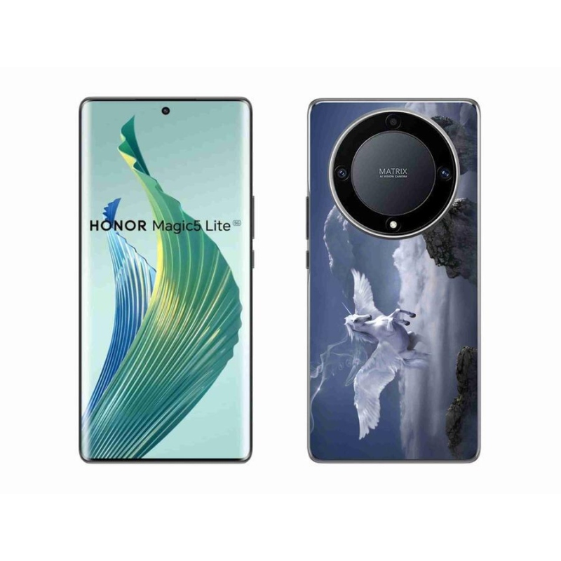 Gél borítás mmCase a Honor Magic 5 Lite 5G számára - pegazus