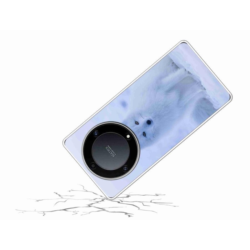 Zselés borítás mmCase a Honor Magic 5 Lite 5G készülékhez - polár róka