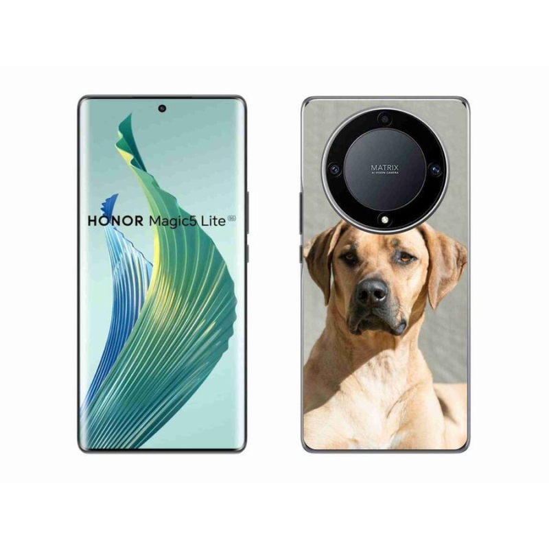 Gél borítás mmCase a Honor Magic 5 Lite 5G számára - ridgeback