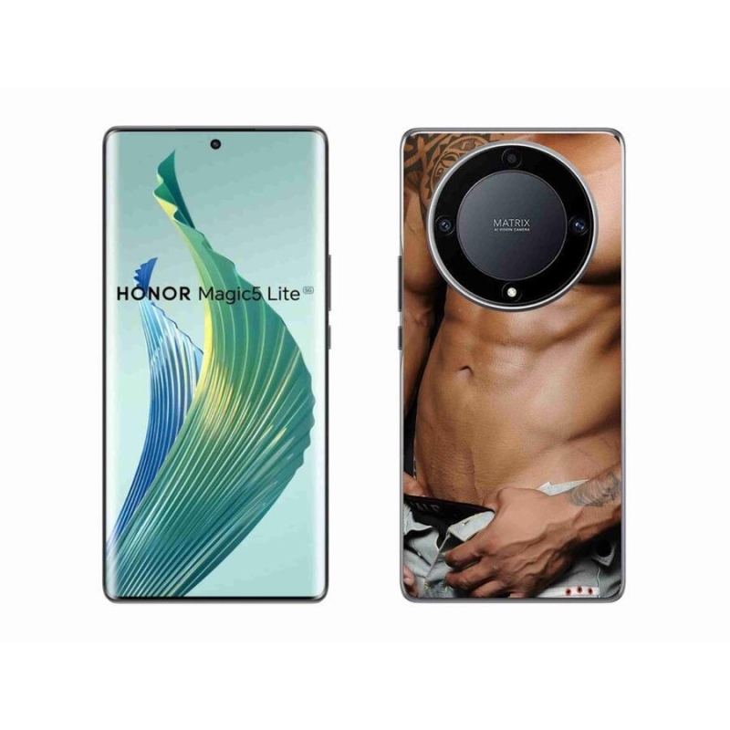 Gél borítás mmCase a Honor Magic 5 Lite 5G számára - szexi férfi
