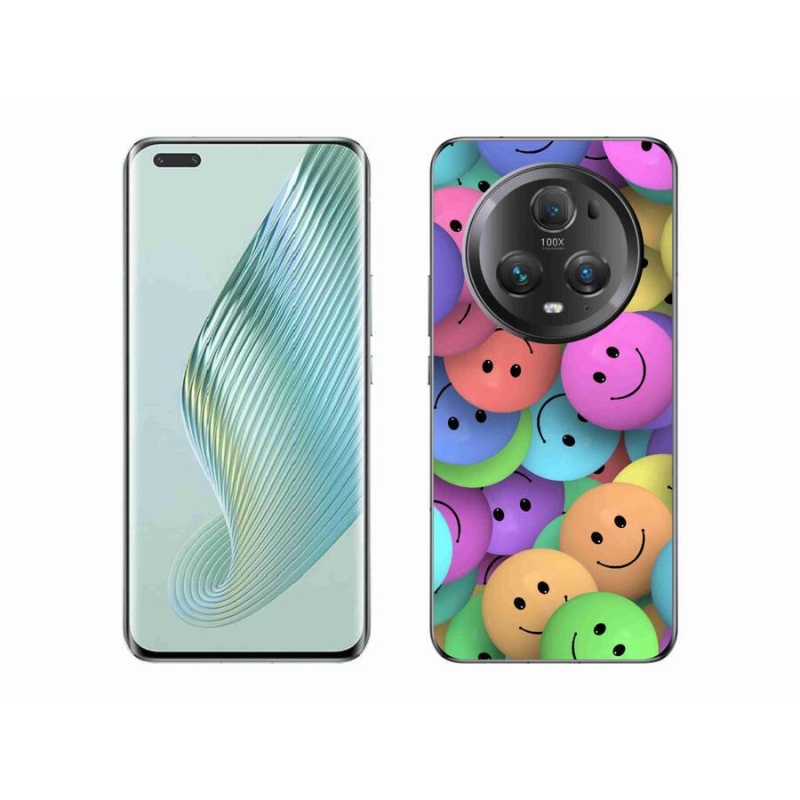 Gél borító mmCase a Honor Magic 5 Pro 5G készülékhez - színes smiley-k