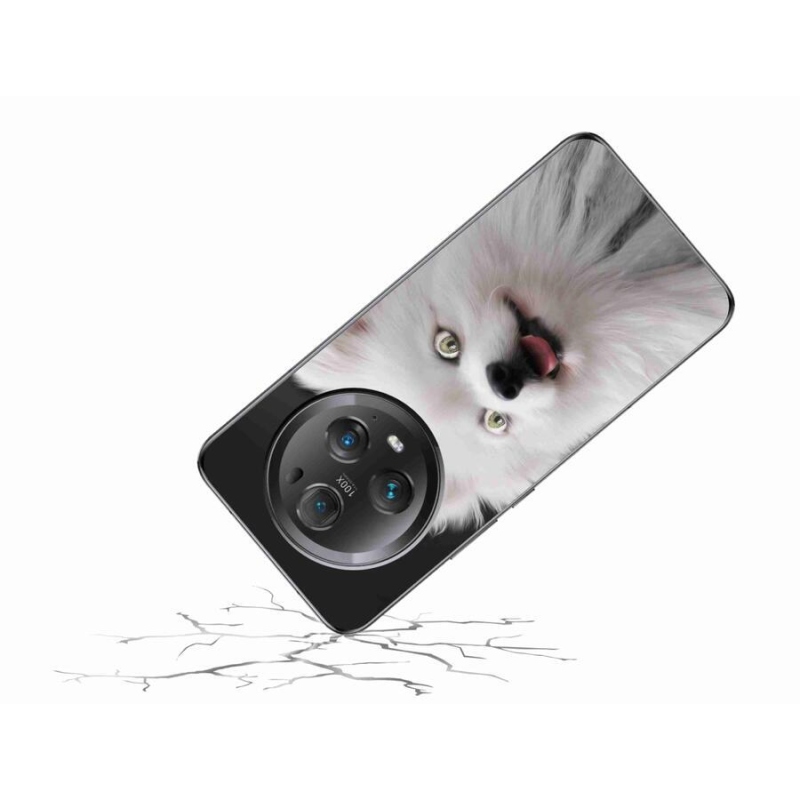 Zselés borítás mmCase a Honor Magic 5 Pro 5G készülékhez - fehér tipp