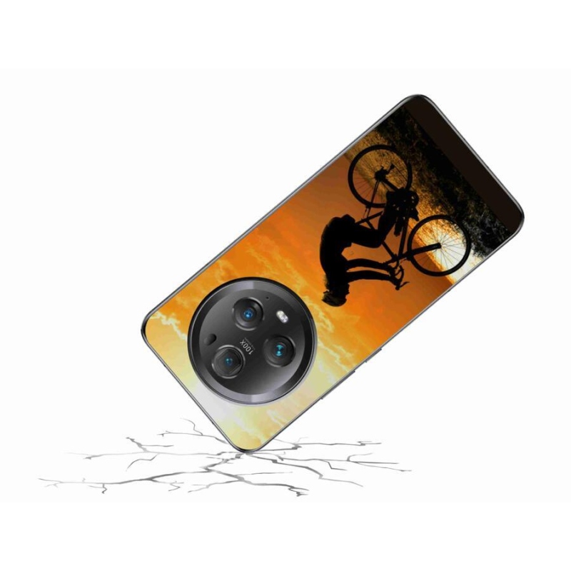 Gél borító mmCase a Honor Magic 5 Pro 5G számára - kerékpározás