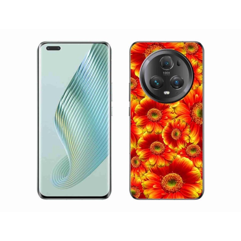 Zselés borítás mmCase a Honor Magic 5 Pro 5G készülékhez - gerbera 1