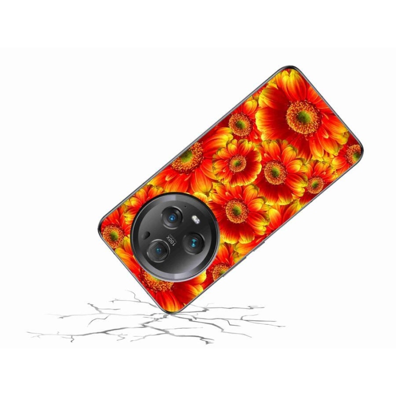 Zselés borítás mmCase a Honor Magic 5 Pro 5G készülékhez - gerbera 1