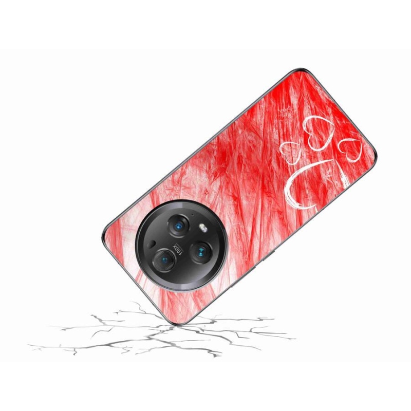 Gél borítás mmCase a Honor Magic 5 Pro 5G számára - szív