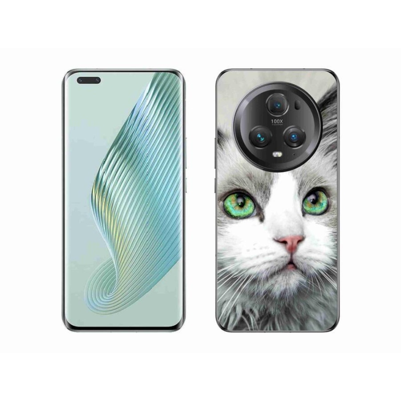 Zselés borítás mmCase a Honor Magic 5 Pro 5G készülékhez - cat view