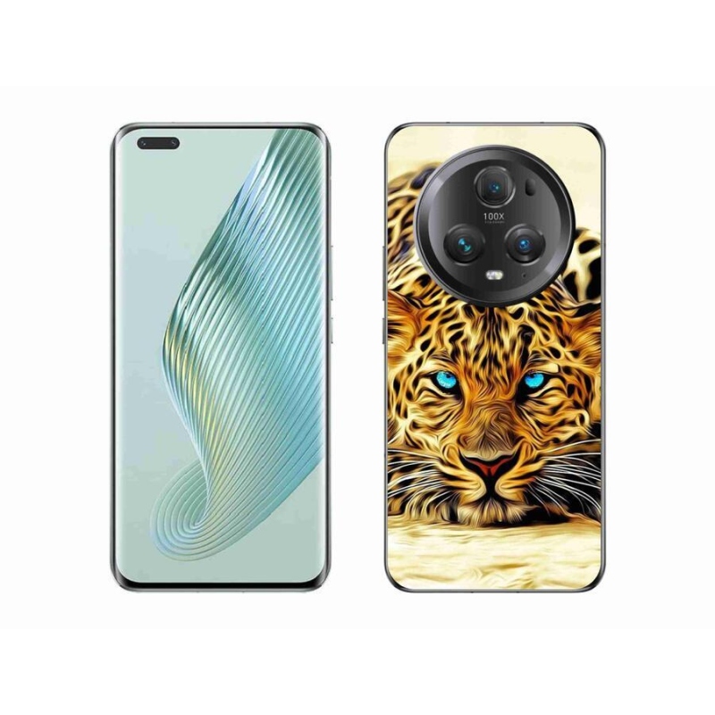 Gél borítás mmCase a Honor Magic 5 Pro 5G számára - rajzfilm tigris
