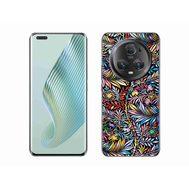 Gél borító mmCase a Honor Magic 5 Pro 5G készülékhez - virágok 5
