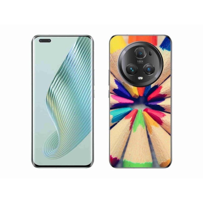 Gél borító mmCase a Honor Magic 5 Pro 5G készülékhez - zsírkréták