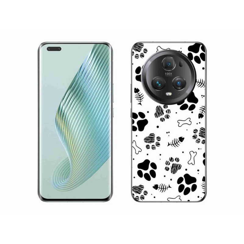 Gél borítás mmCase a Honor Magic 5 Pro 5G készülékhez - kutyamancsok 1