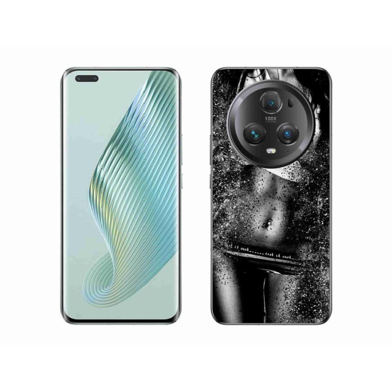 Gél borítás mmCase a Honor Magic 5 Pro 5G számára - szexi nő 1