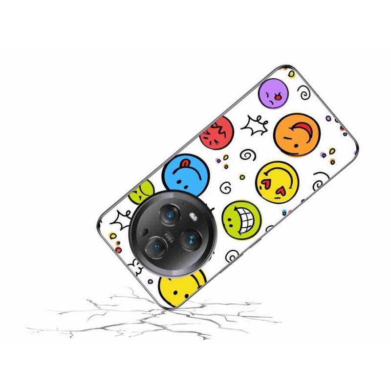 Gél borítás mmCase a Honor Magic 5 Pro 5G készülékhez - smiley-k