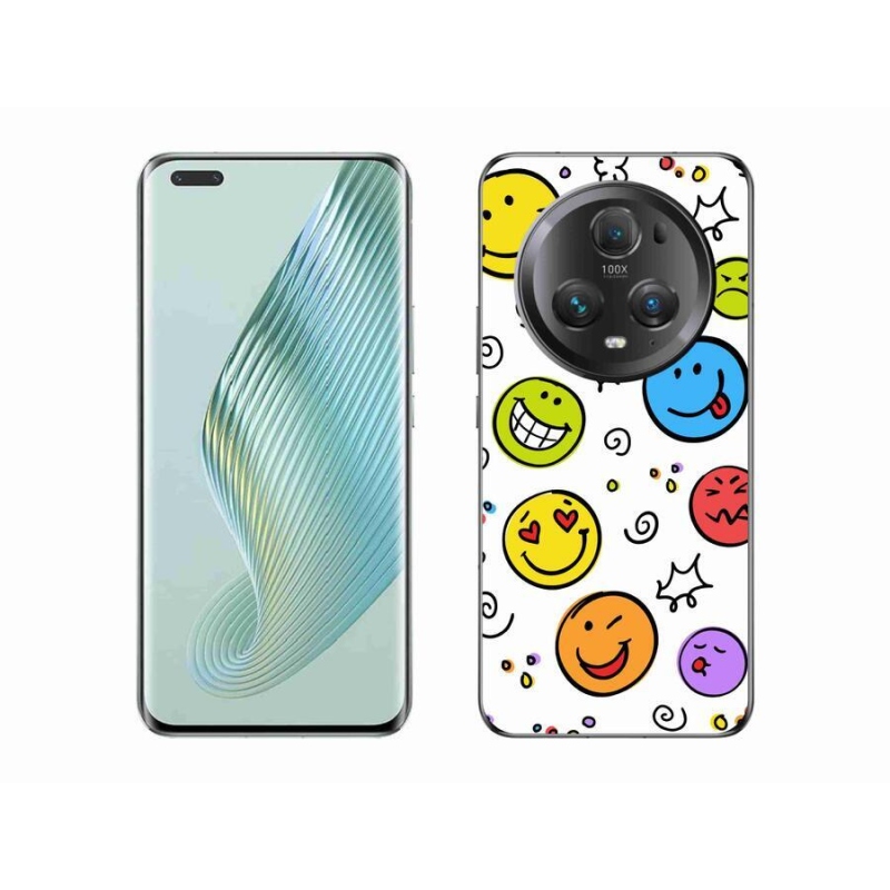 Gél borítás mmCase a Honor Magic 5 Pro 5G készülékhez - smiley-k