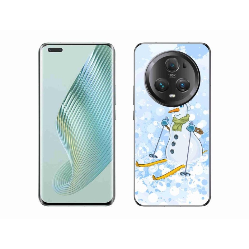 Gél borítás mmCase a Honor Magic 5 Pro 5G számára - hóember
