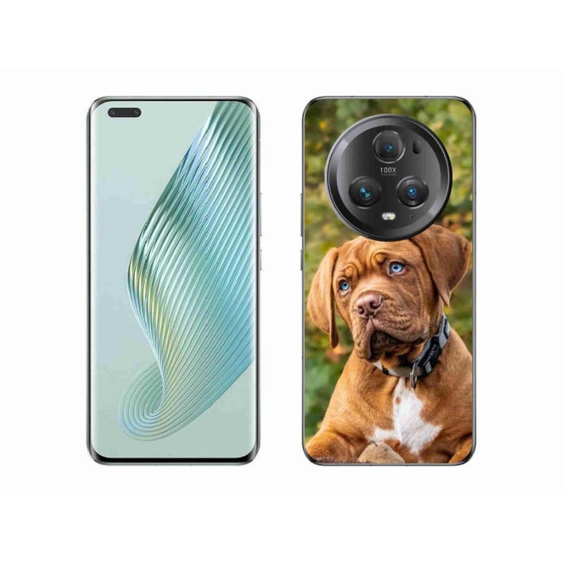 Zselés borítás mmCase a Honor Magic 5 Pro 5G számára - kölyökkutyakék