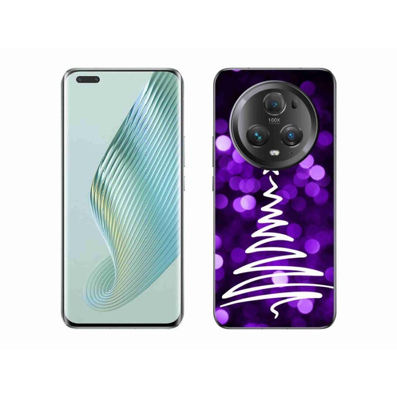 Gél borítás mmCase a Honor Magic 5 Pro 5G számára - fa