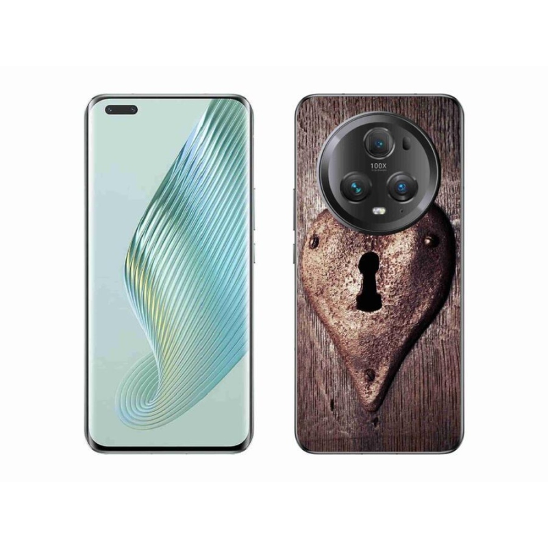 Zselés borítás mmCase a Honor Magic 5 Pro 5G készülékhez - szív alakú zár