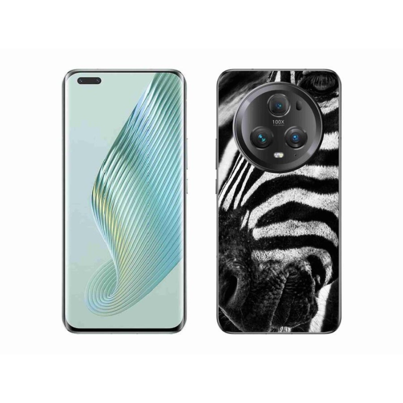 Zselés borítás mmCase a Honor Magic 5 Pro 5G készülékhez - zebra