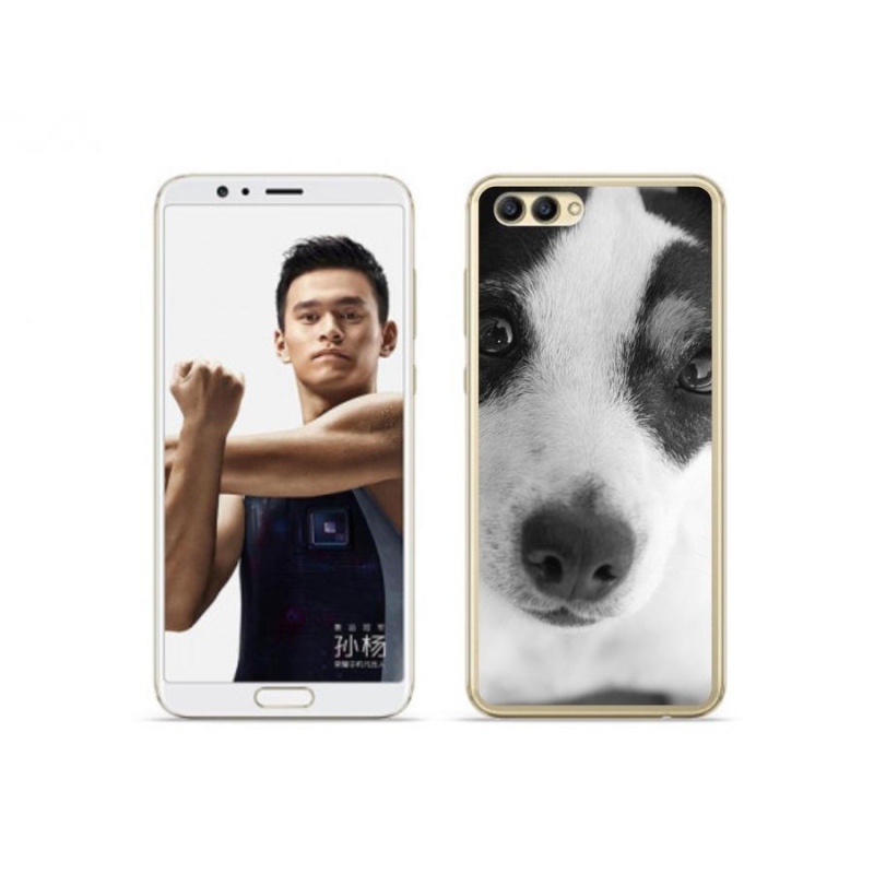 Gél borítás mmCase a Honor View 10 készülékhez - kutya