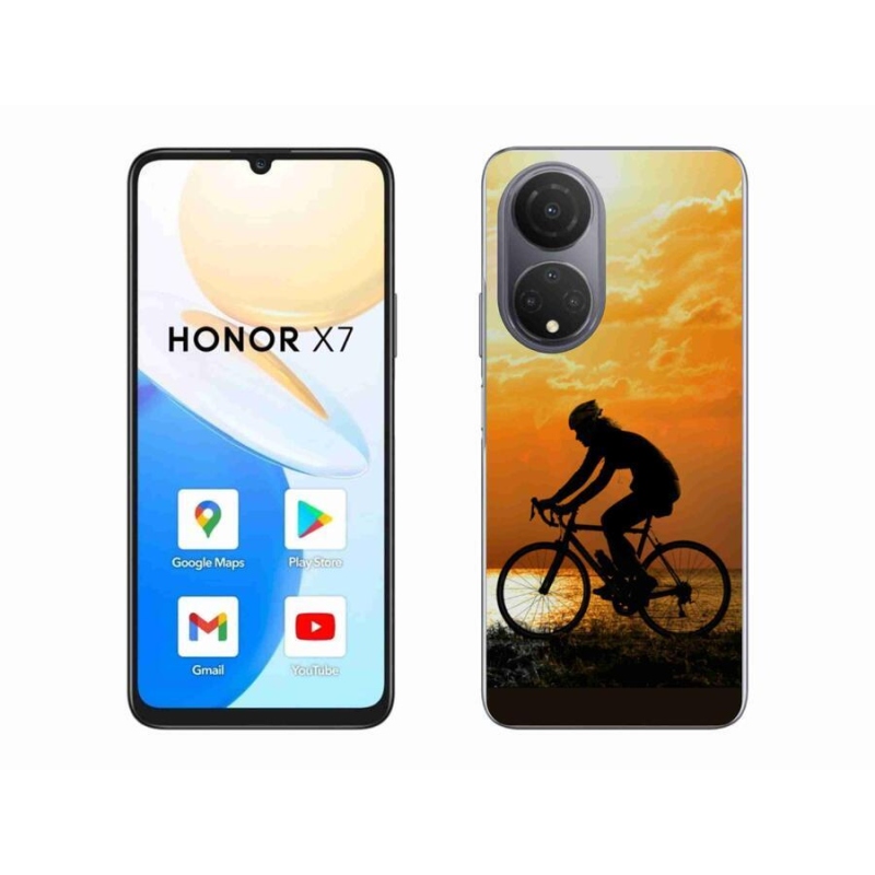 Gél borítás mmCase a Honor X7 számára - kerékpározás