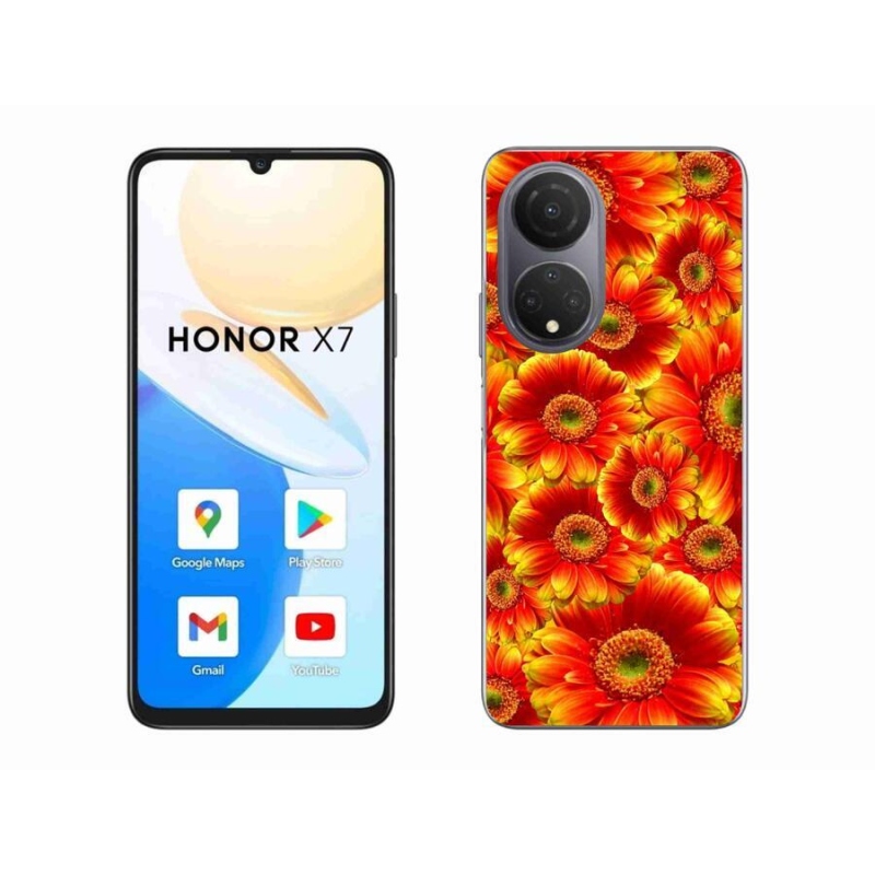Zselés borítás mmCase a Honor X7 készülékhez - gerbera 1