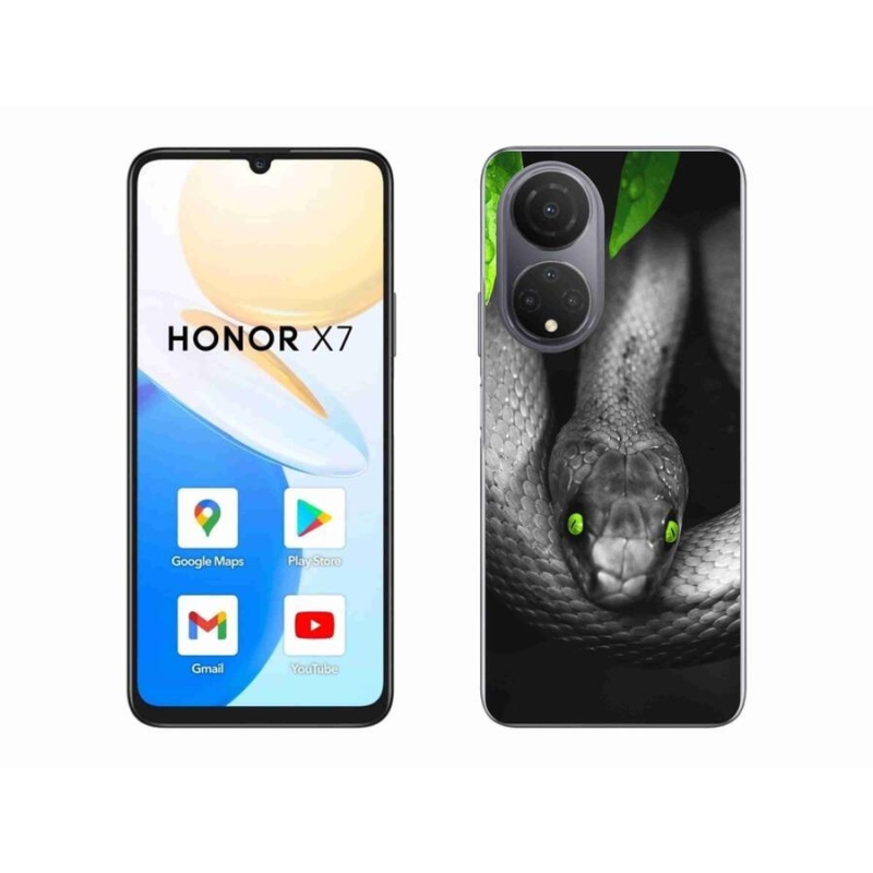 Zselés borítás mmCase a Honor X7-hez - kígyó