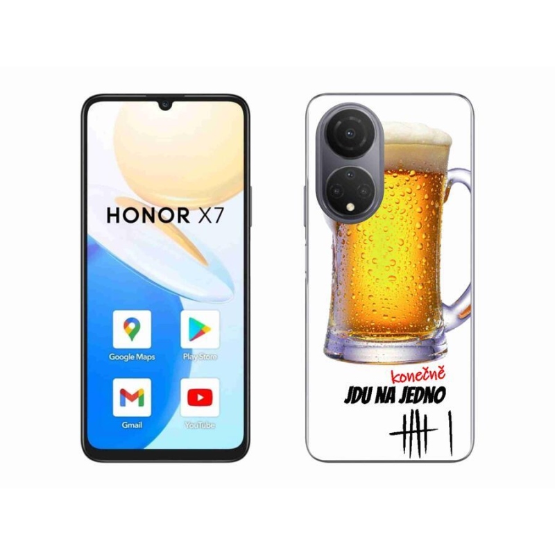 Gél borító mmCase a Honor X7-hez - Megyek az egyikhez