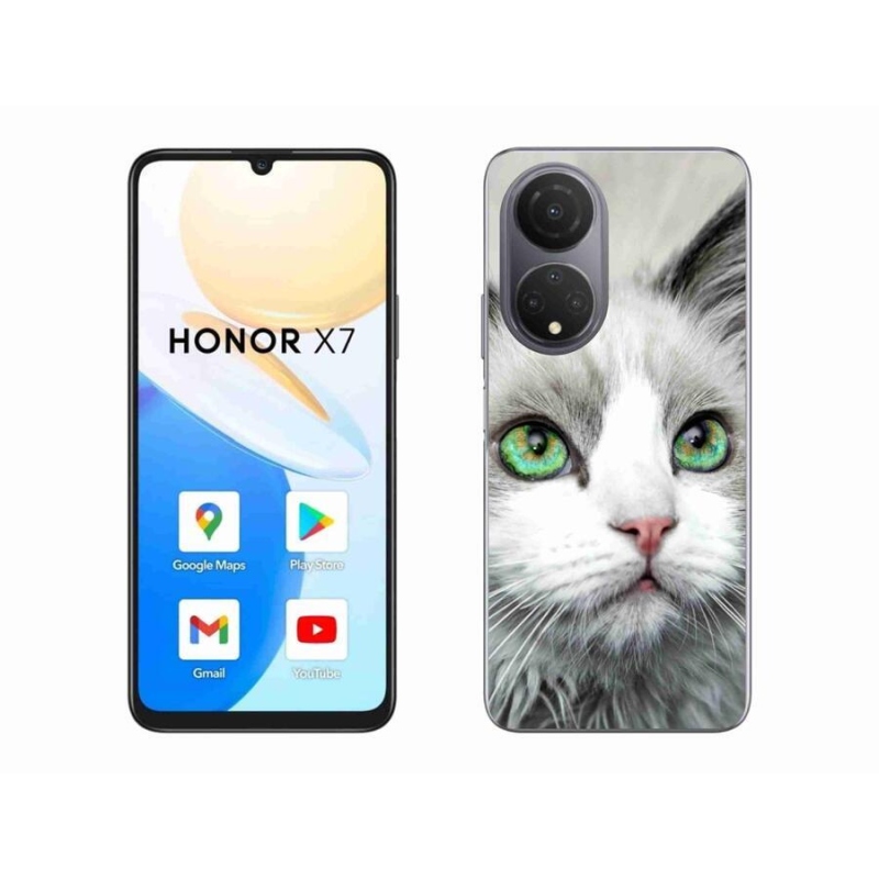 Zselés borítás mmCase a Honor X7-hez - macskaszem