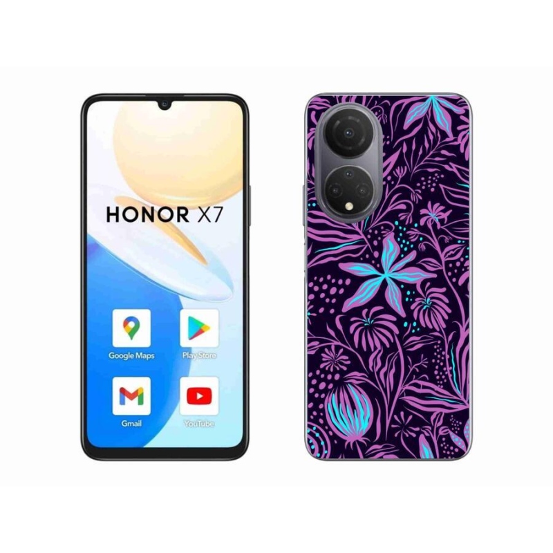 Zselés borítás mmCase a Honor X7 készülékhez - virágok 2