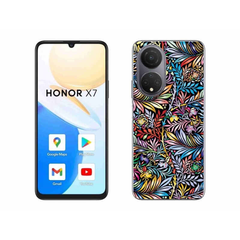 Zselés borítás mmCase a Honor X7-hez - virágok 5