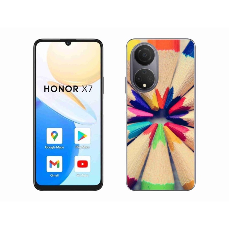 Zselés borító mmCase a Honor X7-hez - zsírkréták