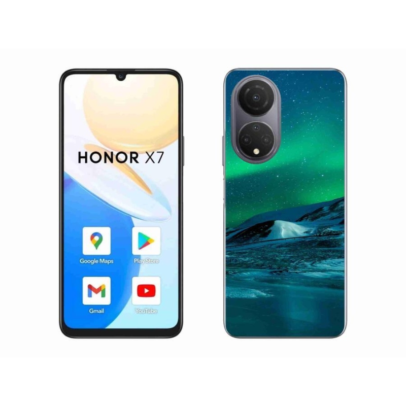Zselés borítás mmCase a Honor X7-hez - sarki fény