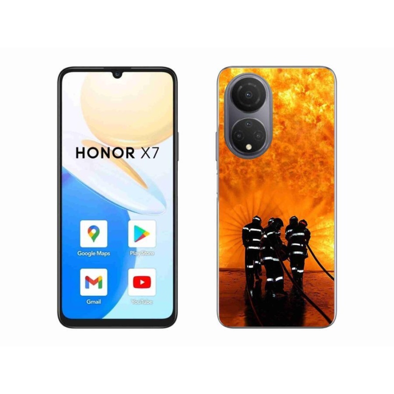 Zselés borítás mmCase a Honor X7-hez - tűz