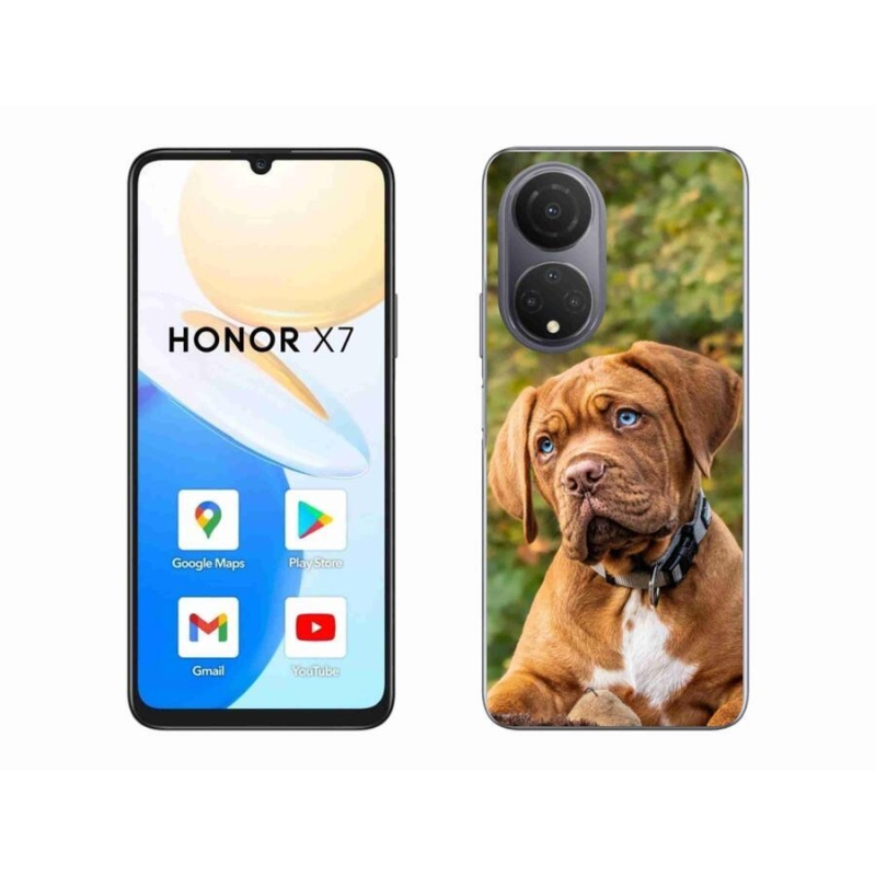 Zselés borítás mmCase a Honor X7-hez - kölyökkutyakölyök