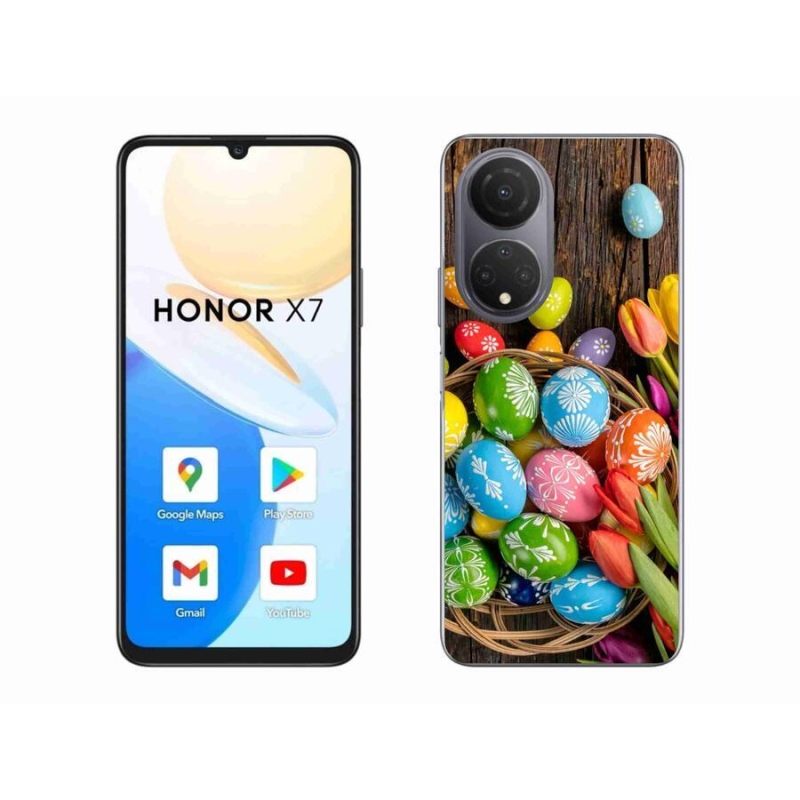 Gél borítás mmCase a Honor X7 készülékhez - Húsvéti tojások