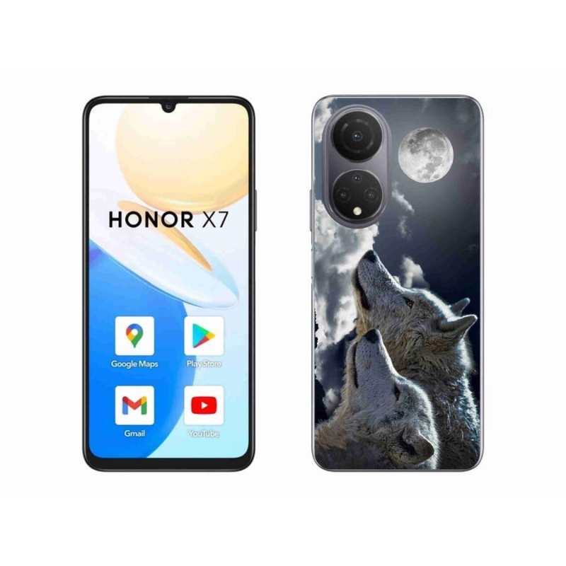Zselés borítás mmCase a Honor X7-hez - farkasok
