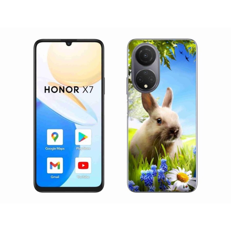 Zselés borítás mmCase a Honor X7 készülékhez - nyuszi